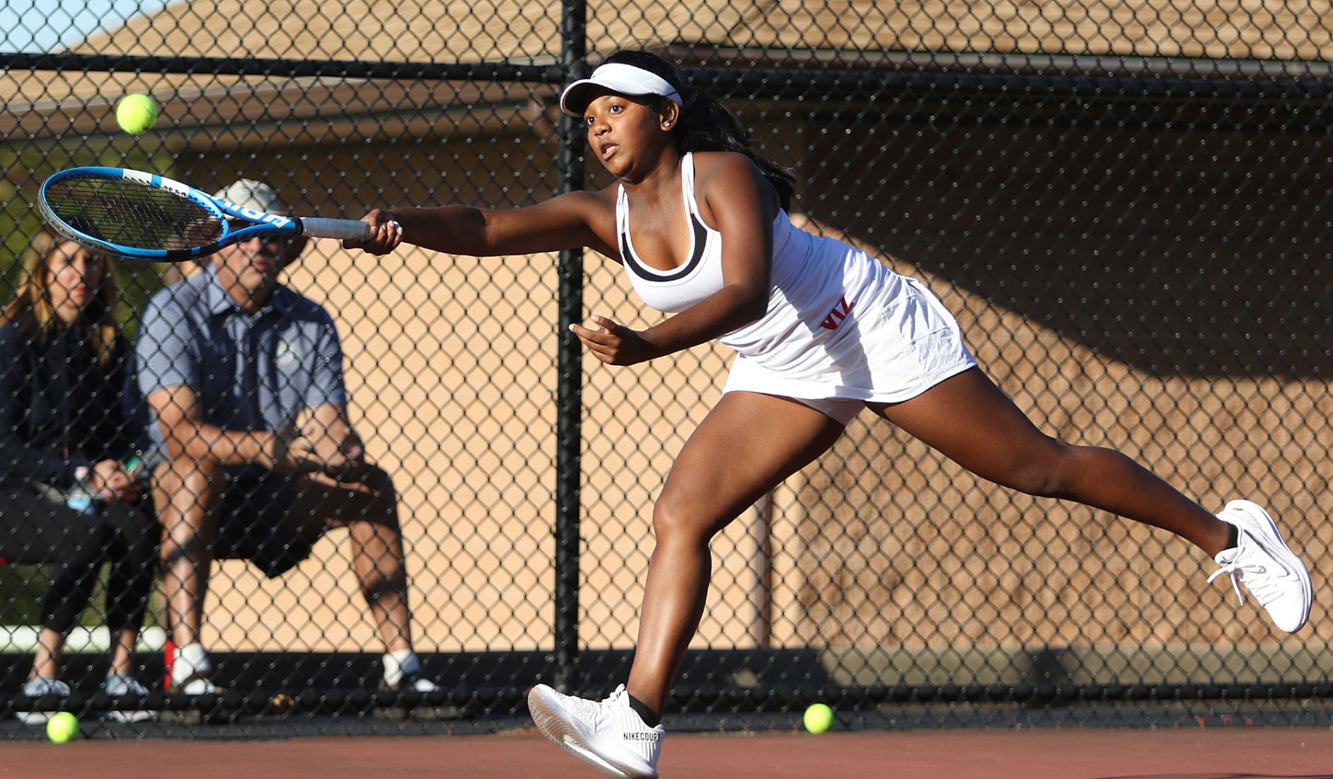 John Burroughs vs. Visitation tennis